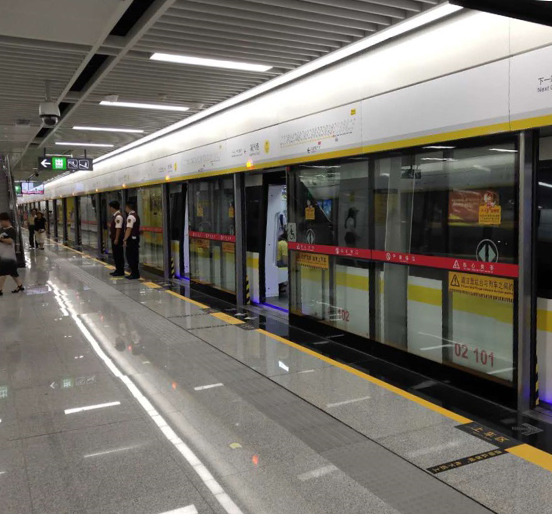 采用ga黄金甲屏蔽门系统的南昌地铁2号线后通段开通试运营