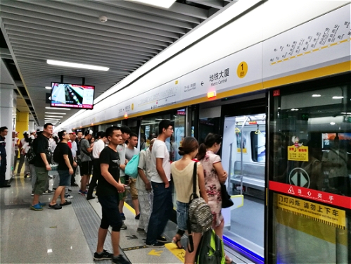 ga黄金甲屏蔽门系统助力南昌地铁迎来换乘时代