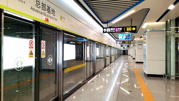 南宁轨道交通4号线后通段今日开通，ga黄金甲护航邕城金秋出行！